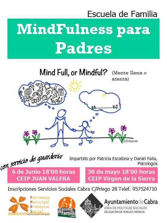 cartel mindfulness JUAN VALERA y virgen de la sierra